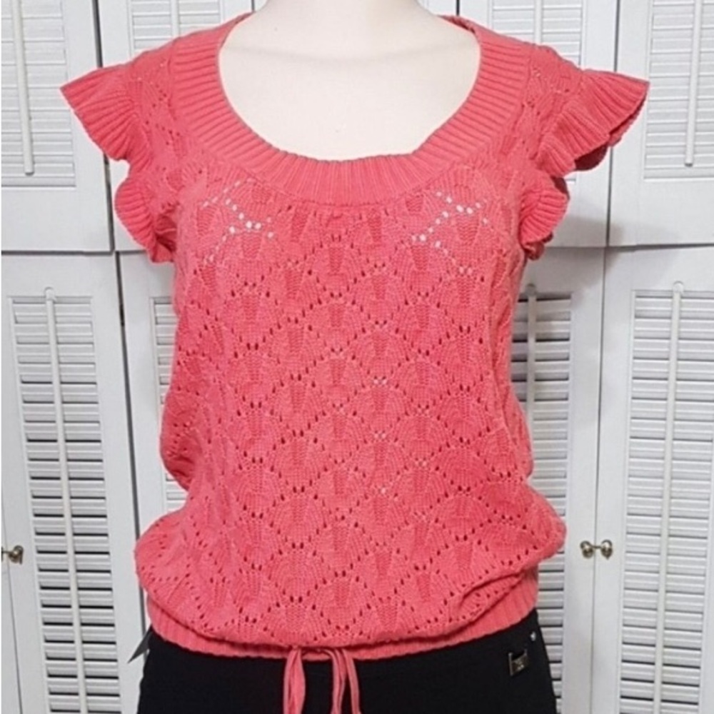 Calvin Klein pink sweater top